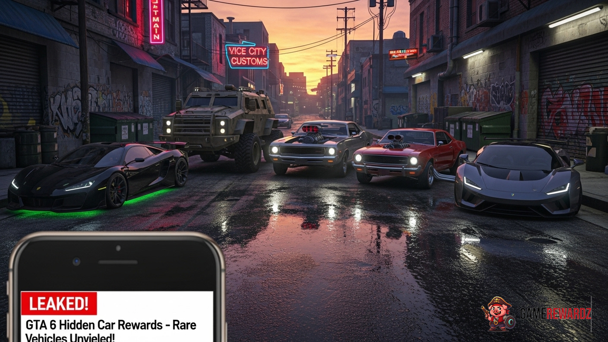 GTA 6 Hidden Car Rewards – Rare Vehicles Leaked!